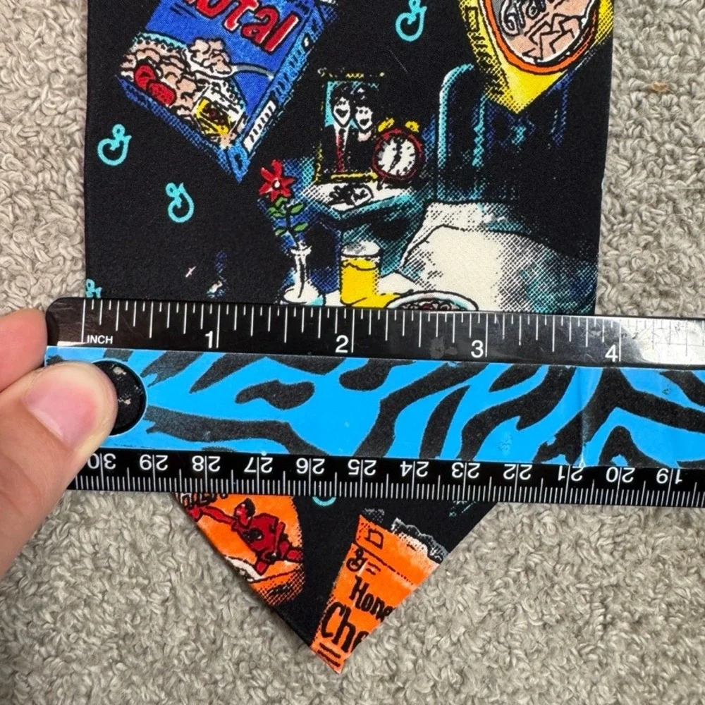 General Mills Cereal Silk Tie Wheaties Cheerios Total Golden Grahams Novelty